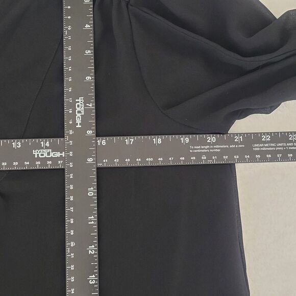 Whimsigoth Whimsical Velvet Sheer Floral Embroidery Peasant Dark Romantic Witch - Picture 7 of 8